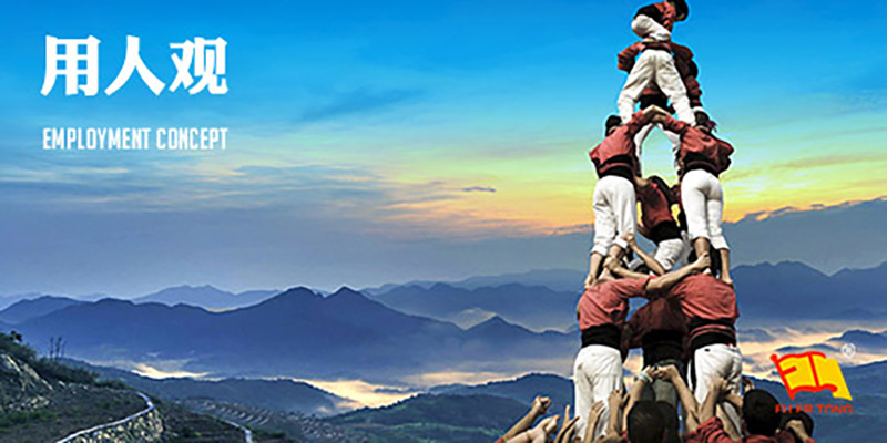 以人為本、知人善用、團隊協(xié)作